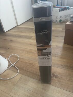 Black Peel & Stick Chalkboard